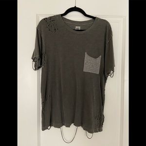 NSF Distressed Tee